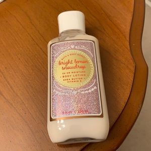 Bath and body works bright lemon snowdrop lotion